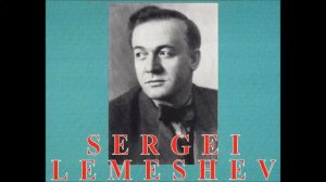 Леонкавалло Серенада Арлекина из оперы Паяцы Сергей Лемешев