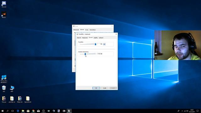 Jak nastavit mikrofon??????? WINDOWS 10 смотреть онлайн