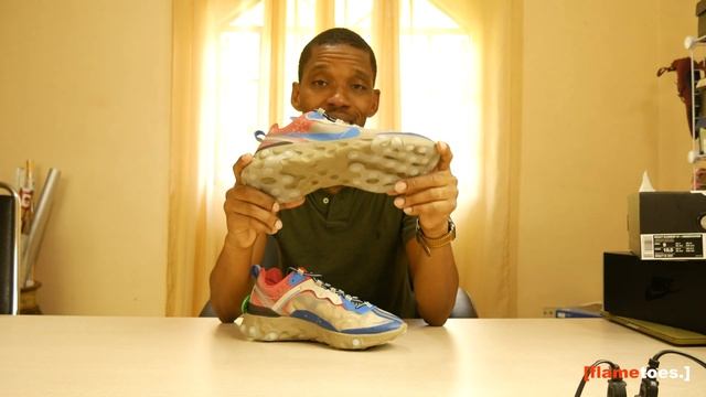 Nike React Element 87 Undercover - On Foot Review смотреть онлайн