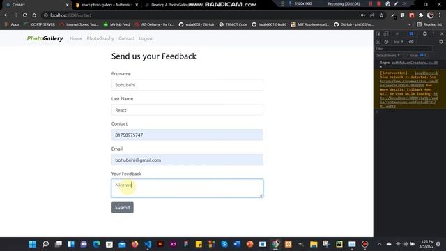 React Web App | Photo Gallery смотреть онлайн