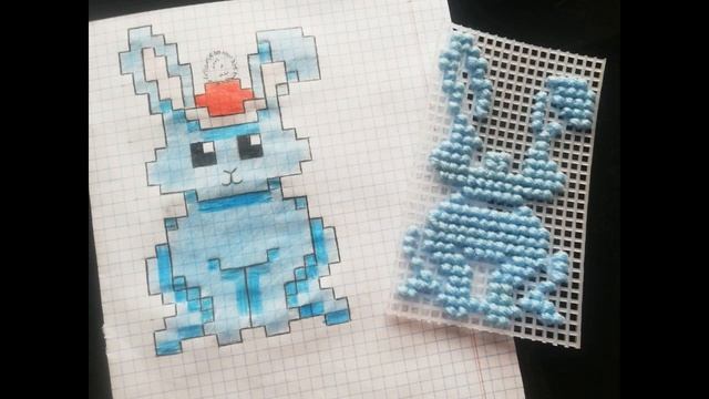 Новогодняя игрушка зайка. Игрушка на ёлку. Символ 2023 года. смотреть онлайн