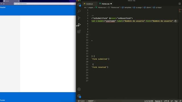 O3 - Creación de Blog con Quasar Framework y Odoo 13 - Creación de formulario Login. смотреть онлайн