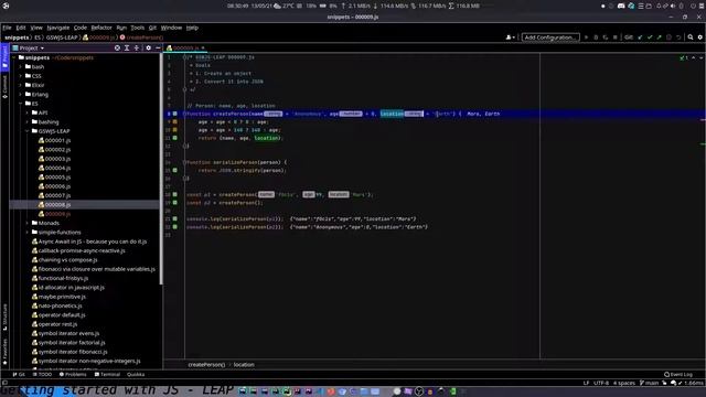 GSWJS-LEAP - 000009 - serialize a simple object смотреть онлайн
