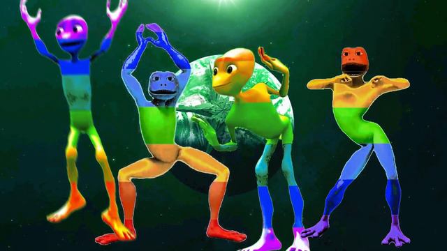 💃🌈👽 Dame Tu Cosita vs Patila Rainbow Aliens' Epic Dance Battle Across Alien Worlds 🌌🌍 смотреть онлайн