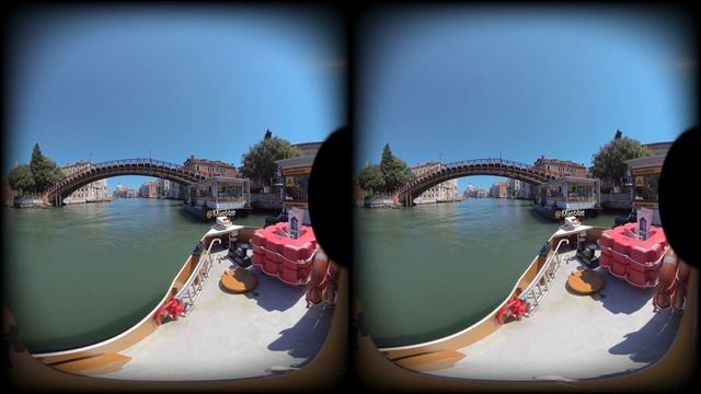 Venice VR - Through The Grand Canal - VR180 & 360 3D