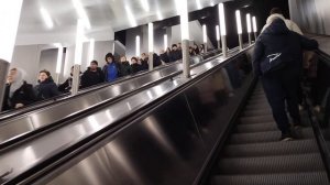 Метро "Печатники" БКЛ. Пересадка на Люблинско-Дмитровскую линию.