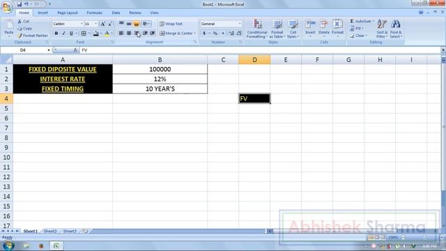 Lesson 23 | Ms Excel Formula Training In Hindi | How To Use FV Formula смотреть онлайн