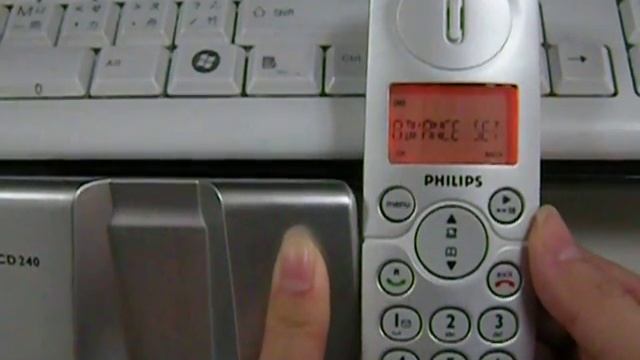 PHILIPS CD240 話機操作