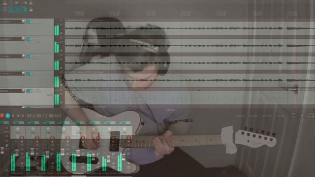 Guitar as Piano,Violin,Organ...and a bit of Neural DSP Gojira......Instrumental Jam session.#reaper смотреть онлайн