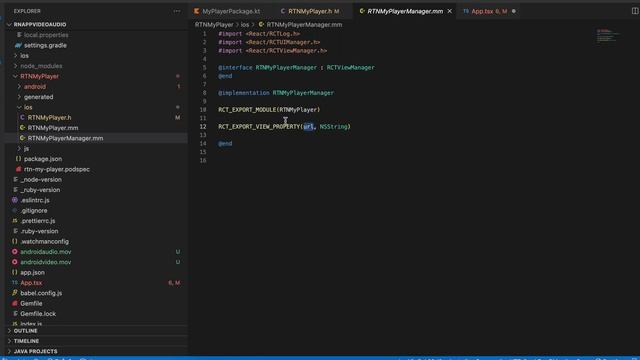 How to play audio/video in react native's new architecture without third party lib (Exoplayer,AVKit смотреть онлайн