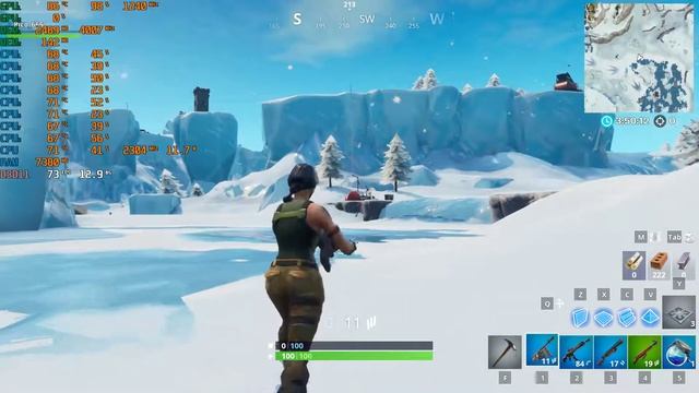 Fortnite Battle Royale : 1080P Epic Settings | NVIDIA GeForce GTX 1060 MAX-Q 6GB смотреть онлайн