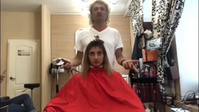 Био уход для волос длительного действия! Стрижка не требующая укладки! смотреть онлайн