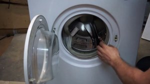 как снять УБЛ стиральной машины Beko. Видео №37