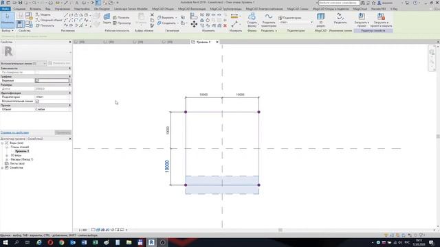 Создание адаптивного семейства в Autodesk Revit. смотреть онлайн
