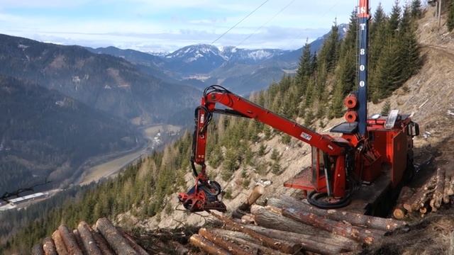 TST 60H on a TST 800 Yarder - The Super Tower ᴴᴰ смотреть онлайн