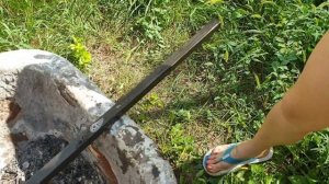 Удаление смазки со стального профиля