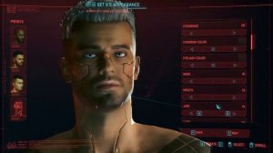 Cyberpunk 2077 Character Creation Guide - Good-looking male V [No Mods]