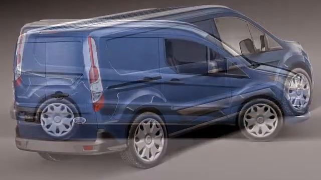 3D Model Ford Transit Connect Cargo 2014 Long 3D Model at 3DExport.com смотреть онлайн