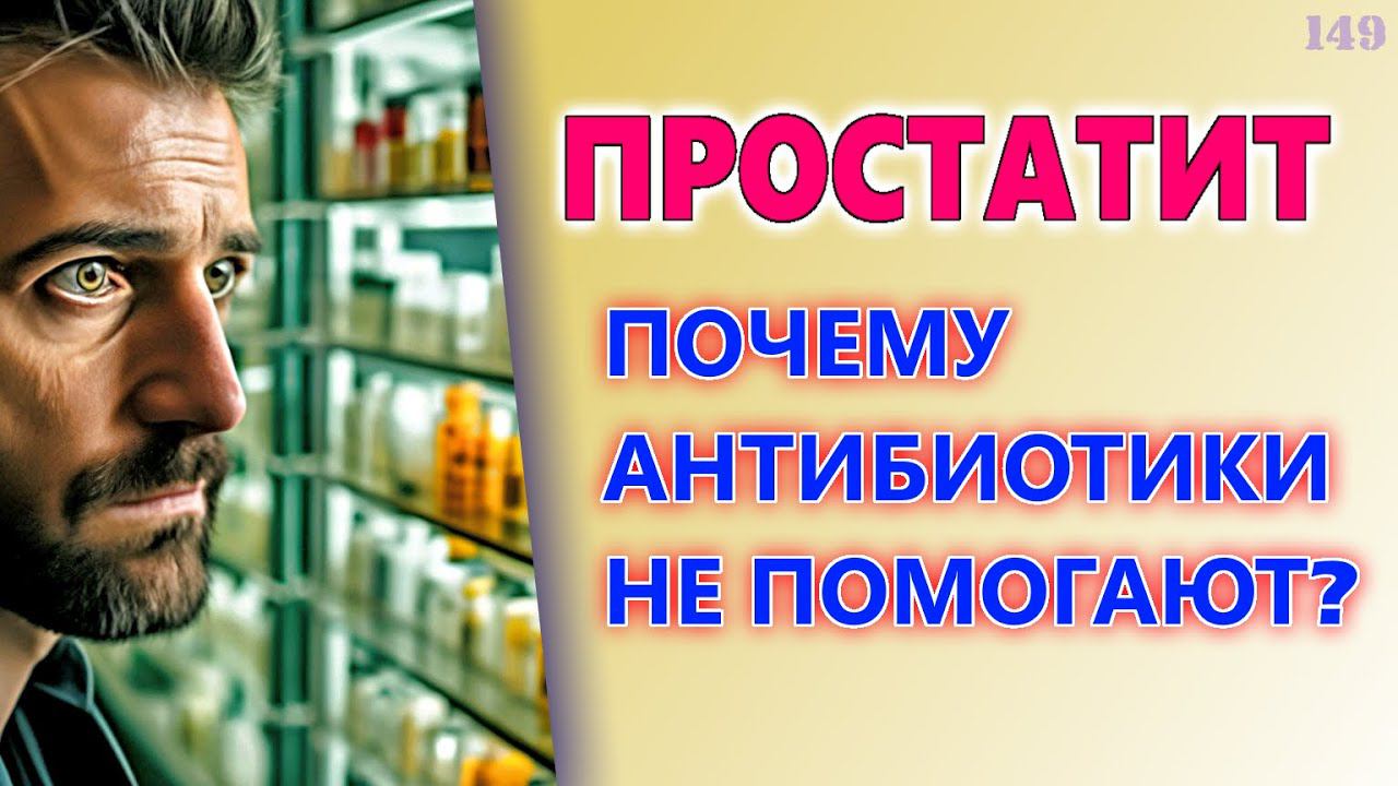 Лечение простатита. Почему антибиотики не помогают? смотреть онлайн