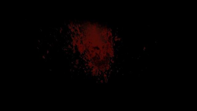 футажи  для  видео монтажа.  ?  footage  Blood Splat 01