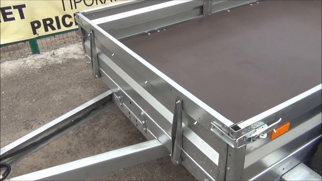 Прицеп AvtoS AF23NB двухосный, торсионный. смотреть онлайн