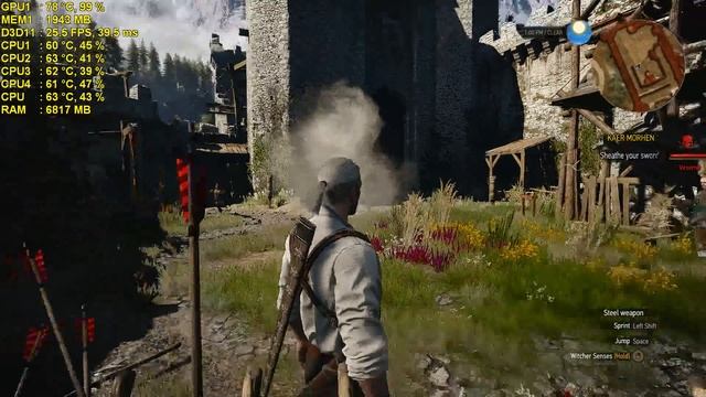 The Witcher 3 | Ultra VS High Settings | HD 7970 3GB смотреть онлайн