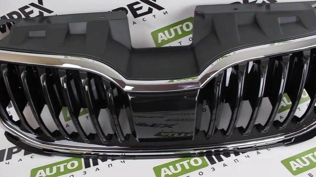 Skoda Octavia A7 2017-2020 года. Решётка радиатора Глянец смотреть онлайн