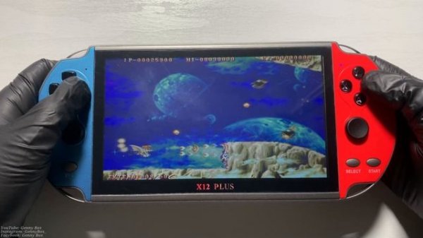 X12 Plus Retro Game Console Unboxing ASMR