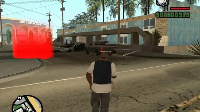 GTA San Andreas - Sweet's Girl (Sweet Mission #6) - Method #1 - Satchel Charges - Mission Help смотреть онлайн