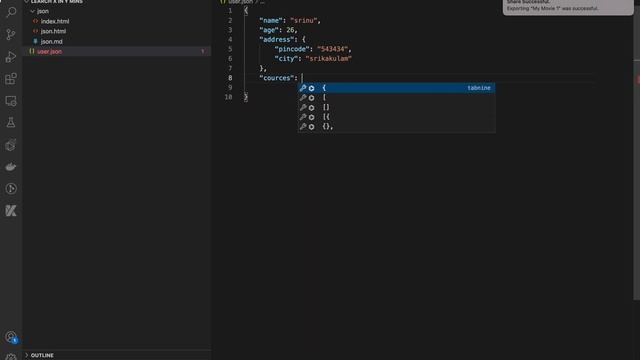 JSON - In Telugu смотреть онлайн