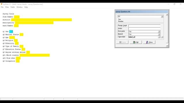 Introduction to EpiData : Define data, Make data file, checks , labeling data, Data Entry смотреть онлайн