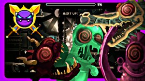 ЧЕТЫРЕ БОССА! БИТВА С БОССОМ #12: Change of Scene by bli (Easy Demon) | Geometry Dash