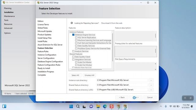 SQL Server 2022 - Installation step by step смотреть онлайн