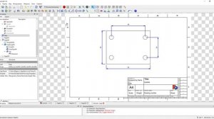 Freecad черчение TechDraw , Drawing dimensioning