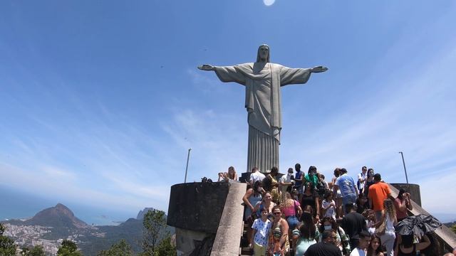 Cristo Redentor (Christ the Redeemer) Статуя Христа в Рио де Жанейро Corcovado смотреть онлайн