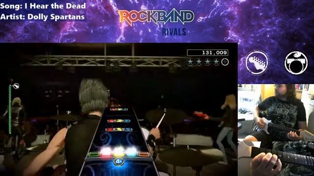 [Rock Band 4] Dolly Spartans - "I Hear the Dead" Expert Guitar Full Combo смотреть онлайн