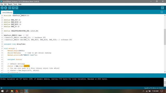 BMP180 and BME280 with Oled Display - Arduino смотреть онлайн
