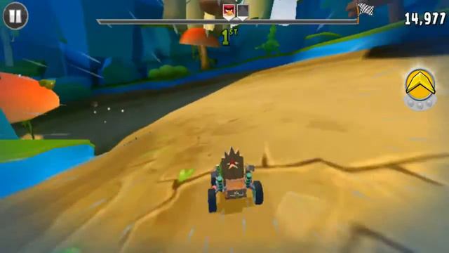 Angry Birds GO! Gameplay Walkthrough - Rocky Road Track 3 - VS Beat Terenge 1 for Android/IOS смотреть онлайн