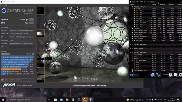 AMD Ryzen 7 3700u 16Gb RAM Benchmark cinebench R15 смотреть онлайн