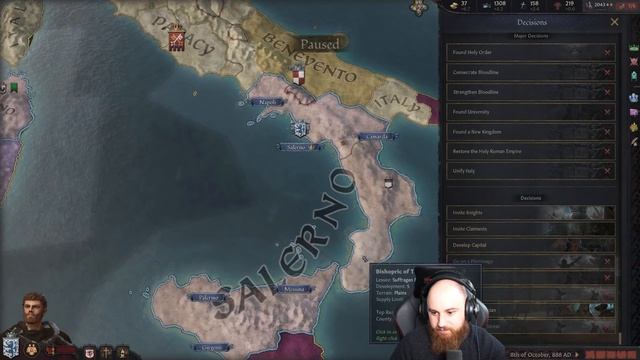 LET'S GO TO THE MURDER FOREST! Crusader Kings 3 - Restoring the Roman Empire Campaign #3 смотреть онлайн