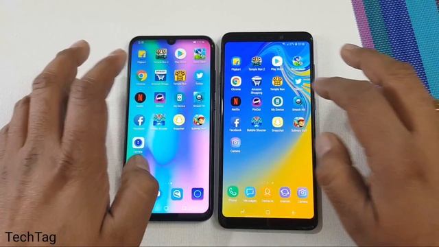 Honor 10 Lite vs Samsung A9 (2018) Speed Test & Camera Comparison !! смотреть онлайн