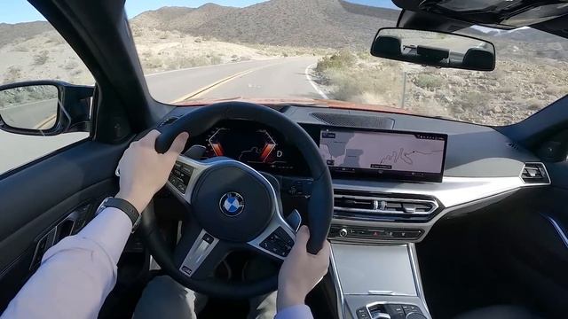 2023 BMW M340i xDrive - POV Canyon Blast (Binaural Audio) смотреть онлайн