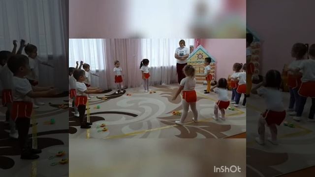 Физкультурное развлечение в младшей группе