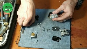 4-х тактная бензокоса «давится» на оборотах.