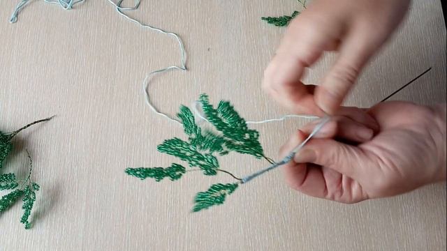 Береза из бисера//мастер класс полностью смотреть онлайн