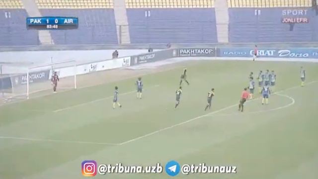 Пахтакор - Эйр форс 2:1 Машариповдан супер гол смотреть онлайн