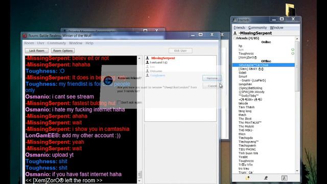 GameRanger - Removing Friends And Re-adding Active Players.