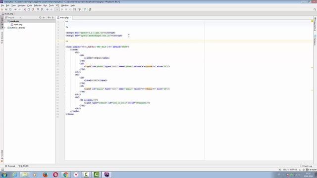 Маска ввода на Jquery и обработка полученных данных смотреть онлайн
