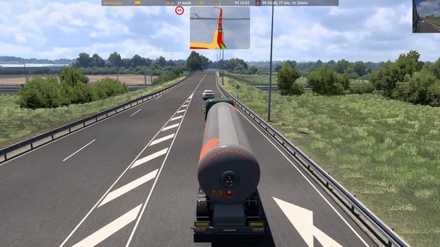 Euro Truck Simulator 2 Open Beta 1:49 #58 Z Nowy Sad do Karakaj смотреть онлайн