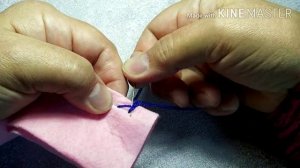 Шов ОБМЕТОЧНЫЙ. Оверлочная строчка вручную